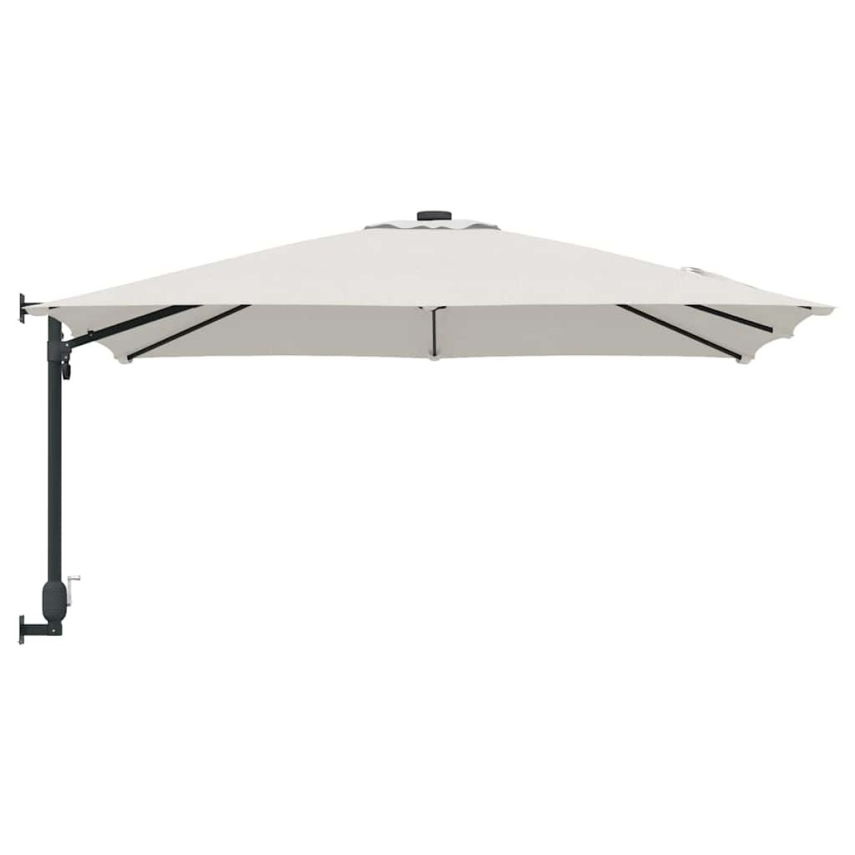 vidaXL Ομπρέλα Κήπου Άμμος 248,5 x 247,5 x 160 εκ.