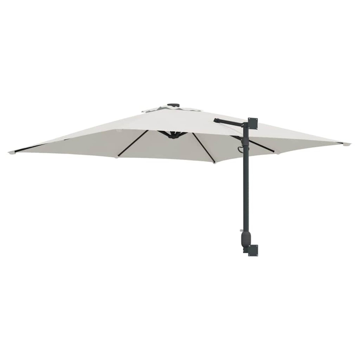 vidaXL Ομπρέλα Κήπου Άμμος 248,5 x 247,5 x 160 εκ.