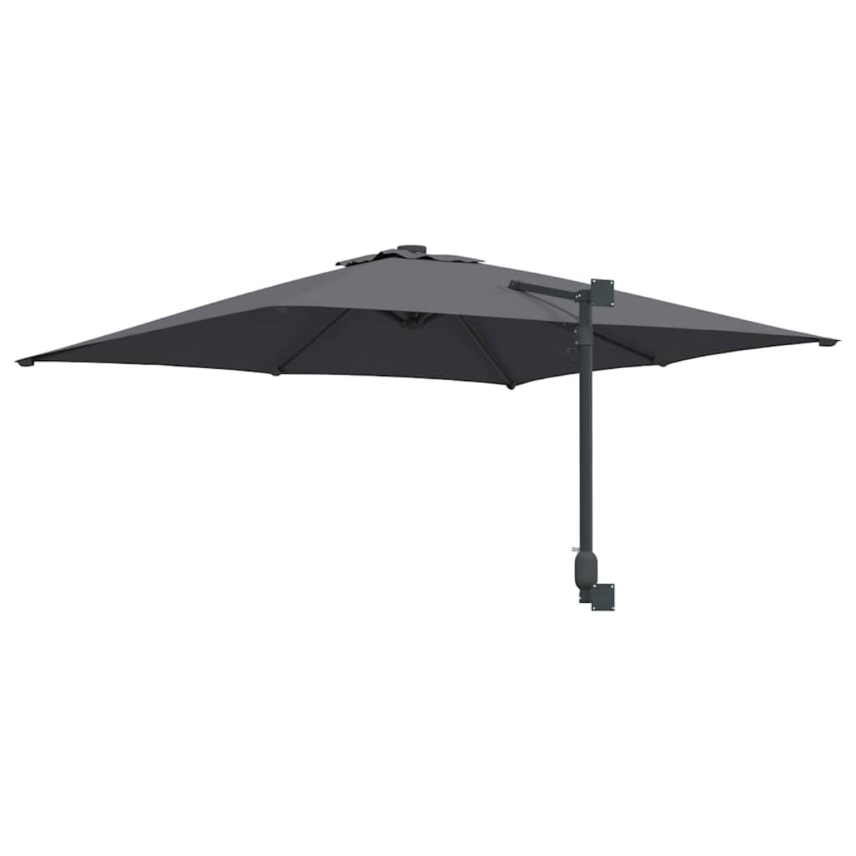 vidaXL Ομπρέλα Κήπου Ανθρακί 248,5 x 247,5 x 160 εκ.