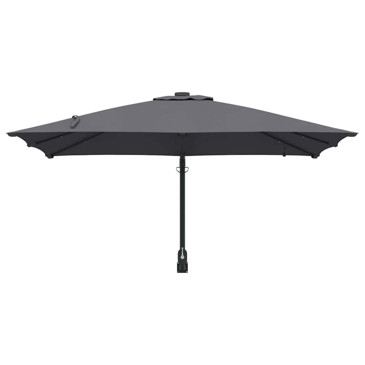 vidaXL Ομπρέλα Κήπου Ανθρακί 248,5 x 247,5 x 160 εκ.