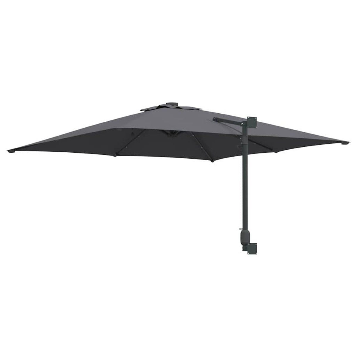 vidaXL Ομπρέλα Κήπου Ανθρακί 248,5 x 247,5 x 160 εκ.