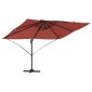 vidaXL Ομπρέλα ηλίου Τερακότα 351 x 250 x 260 εκ