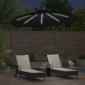 vidaXL Ομπρέλα ηλίου 294 x 294 x 248 cm Πολυεστέρας και Αλουμίνιο
