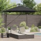 vidaXL Ομπρέλα ηλίου 294 x 294 x 248 cm Πολυεστέρας και Αλουμίνιο