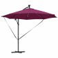 vidaXL Ομπρέλα ηλίου Βεραμάν Κόκκινο 294 x 294 x 248 cm