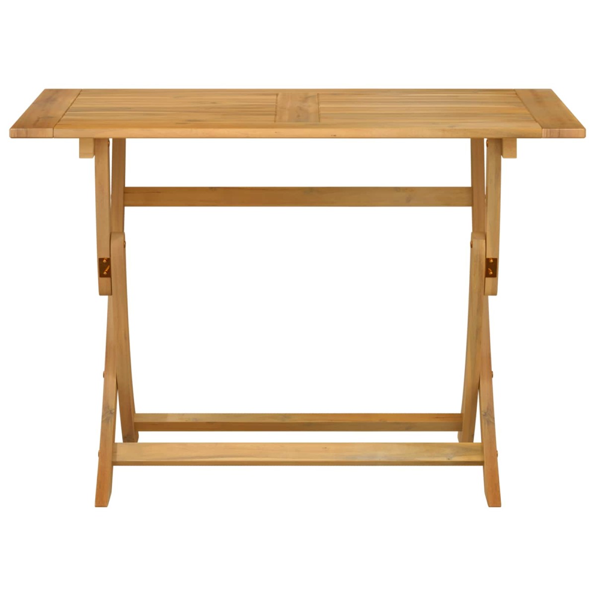 vidaXL Τραπέζι Sydney Ορθογώνιο Καφέ 110 x 55 x 75 cm