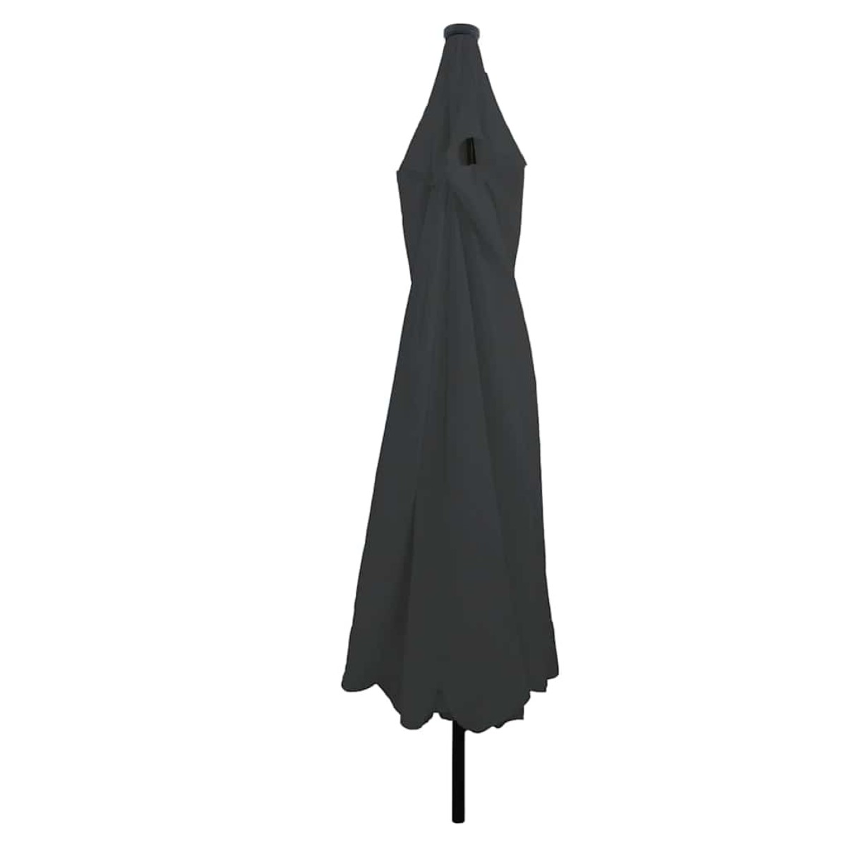 vidaXL Ομπρέλα Κήπου Ανθρακί 395 x 395 x 245 εκ. Πολυεστέρας