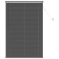 vidaXL Βενετσιάνικη Σκίαση Ασημί Γκρι 150 x 100 cm 25 mm PVC
