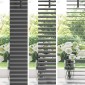 vidaXL Βενετσιάνικη Σκίαση Ασημί Γκρι 150 x 130 εκ 25 mm PVC