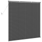 vidaXL Βενετσιάνικη Σκίαση Ασημί Γκρι 150 x 140 εκ. 25 mm PVC
