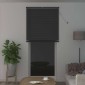 vidaXL Βενετσιάνικη Σκίαση Ασημί Γκρι 213 x 100 εκ 25 mm PVC