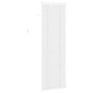 vidaXL Βενετσιάνικη Σκίαση Λευκός 150 x 50 cm 25 mm PVC