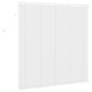 vidaXL Βενετσιάνικη Σκίαση Λευκός 150 x 140 εκ. 25 mm PVC