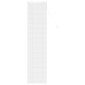 vidaXL Βενετσιάνικη Σκίαση Λευκός 213 x 60 εκ 25 mm PVC