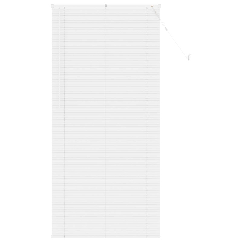 vidaXL Βενετσιάνικη Σκίαση Λευκός 213 x 70 εκ 25 mm PVC