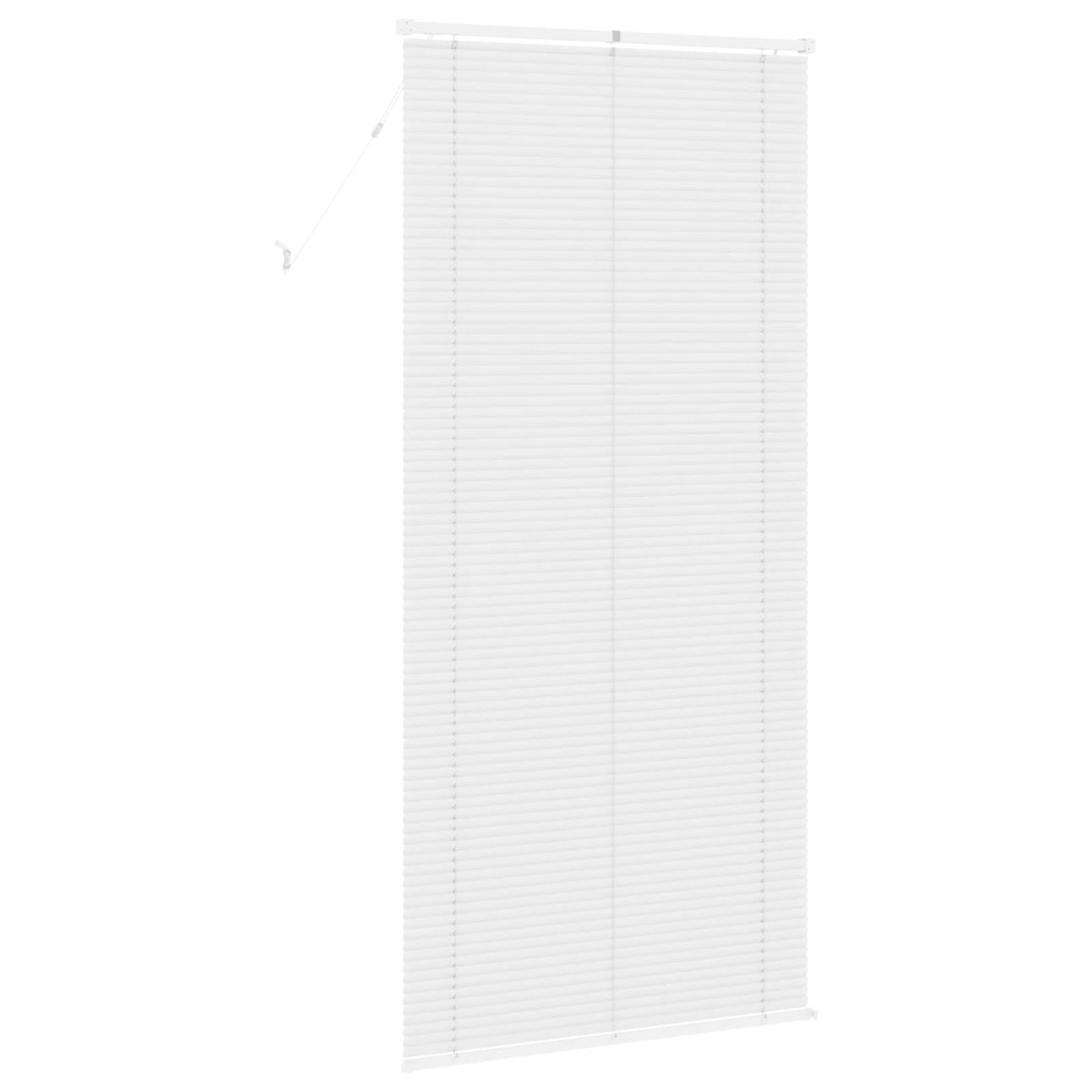vidaXL Βενετσιάνικη Σκίαση Λευκός 213 x 90 εκ 25 mm PVC