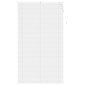 vidaXL Βενετσιάνικη Σκίαση Λευκός 213 x 110 εκ 25 mm PVC