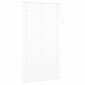 vidaXL Βενετσιάνικη Σκίαση Λευκός 213 x 120 εκ 25 mm PVC