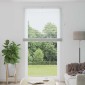 vidaXL Βενετσιάνικη Σκίαση Λευκός 213 x 120 εκ 25 mm PVC