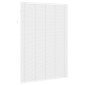 vidaXL Βενετσιάνικη Σκίαση Λευκός 213 x 140 εκ 25 mm PVC