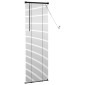 vidaXL Βενετσιάνικη Σκίαση Μαύρο 150 x 40 εκ 25 mm PVC