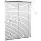 vidaXL Βενετσιάνικη Σκίαση Μαύρο 150 x 110 εκ 25 mm PVC