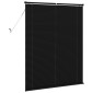 vidaXL Βενετσιάνικη Σκίαση Μαύρο 150 x 120 cm 25 mm PVC
