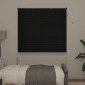 vidaXL Βενετσιάνικη Σκίαση Μαύρο 150 x 140 εκ. 25 mm PVC