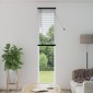 vidaXL Βενετσιάνικη Σκίαση Μαύρο 213 x 50 εκ 25 mm PVC