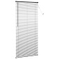 vidaXL Βενετσιάνικη Σκίαση Μαύρο 213 x 100 εκ 25 mm PVC
