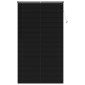vidaXL Βενετσιάνικη Σκίαση Μαύρο 213 x 110 εκ 25 mm PVC