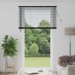 vidaXL Βενετσιάνικη Σκίαση Μαύρο 213 x 150 εκ 25 mm PVC