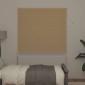 vidaXL Βενετσιάνικη Σκίαση Ανοιχτό Καφέ με Σχέδιο 150 x 130 εκ 25 mm