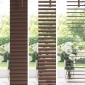 vidaXL Βενετσιάνικη Σκίαση Σκούρο Καφέ με Σχέδιο 213 x 110 εκ 25 mm