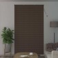 vidaXL Βενετσιάνικη Σκίαση Σκούρο Καφέ με Σχέδιο 213 x 150 εκ 25 mm