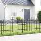 vidaXL Φράχτης Κήπου WOERDEN 240 x 115 cm Ατσάλι με Επικάλυψη Πούδρας