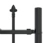 vidaXL Φράχτης Κήπου WOERDEN 240 x 190 cm Ατσάλι με Επικάλυψη Πούδρας
