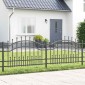 vidaXL Φράχτης Κήπου KAMPEN 240 x 118 εκ Ατσάλι με Επικάλυψη Πούδρας