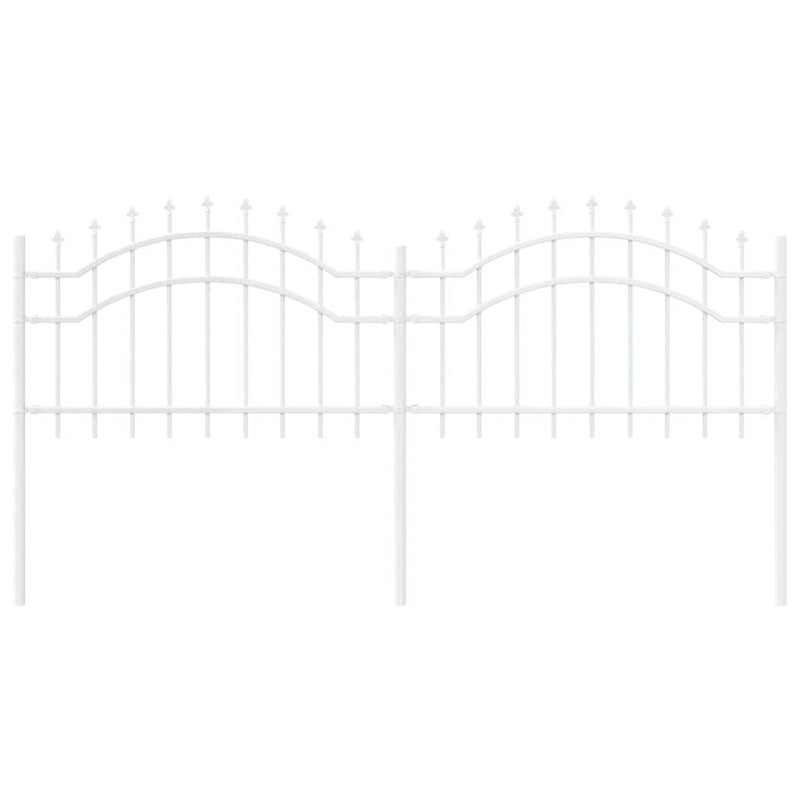 vidaXL Φράχτης Κήπου WOERDEN 240 x 115 cm Ατσάλι με Επικάλυψη Πούδρας