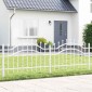 vidaXL Φράχτης Κήπου WOERDEN 240 x 115 cm Ατσάλι με Επικάλυψη Πούδρας