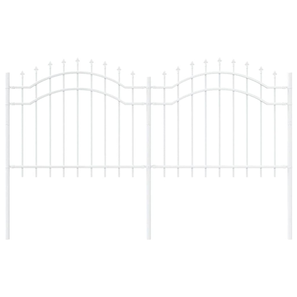 vidaXL Φράχτης Κήπου WOERDEN 240 x 140 cm Ατσάλι με Επικάλυψη Πούδρας