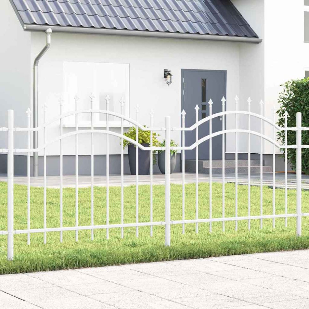 vidaXL Φράχτης Κήπου WOERDEN 240 x 140 cm Ατσάλι με Επικάλυψη Πούδρας