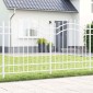 vidaXL Φράχτης Κήπου WOERDEN 240 x 165 εκ. Ατσάλι με Επικάλυψη Πούδρας
