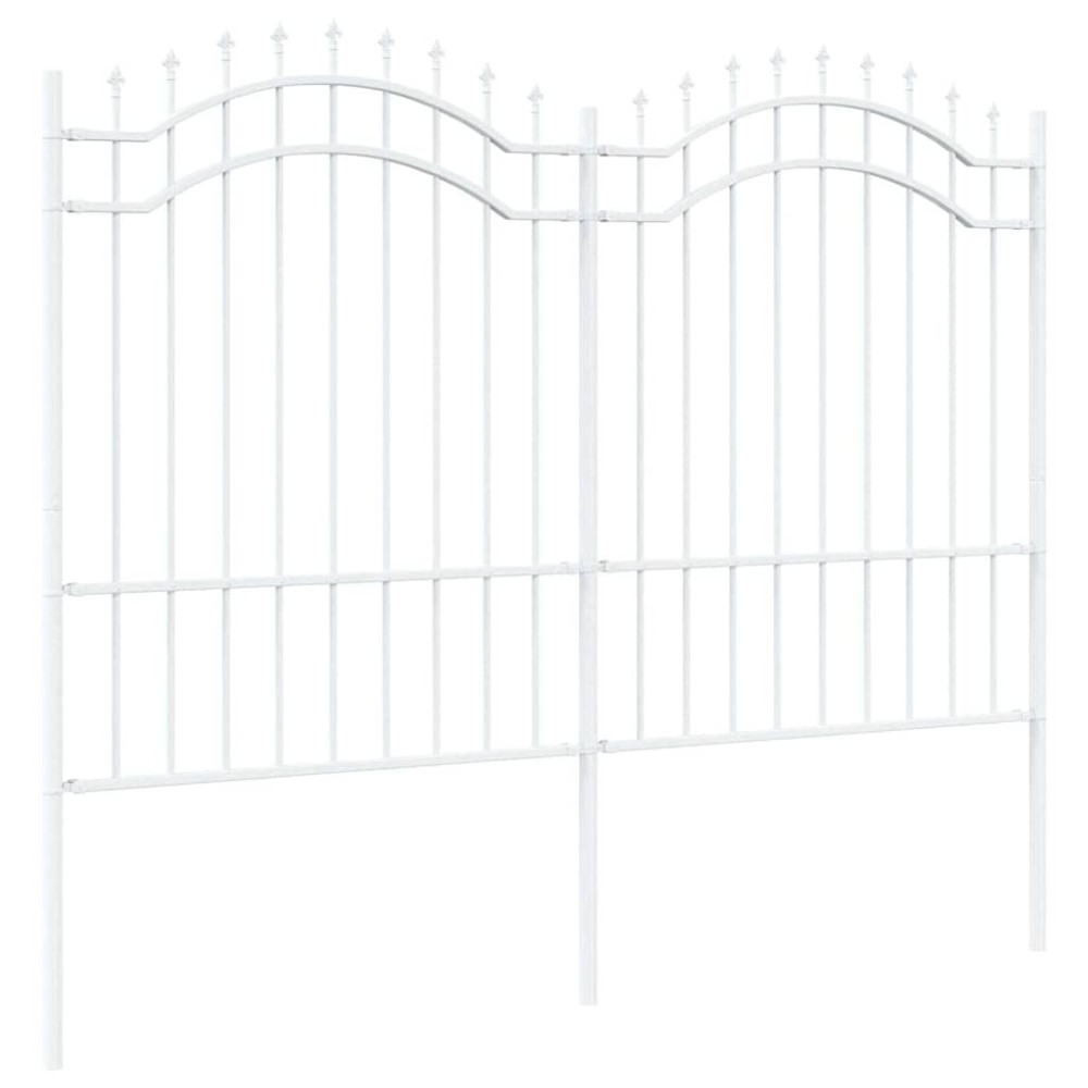 vidaXL Φράχτης Κήπου WOERDEN 240 x 190 cm Ατσάλι με Επικάλυψη Πούδρας