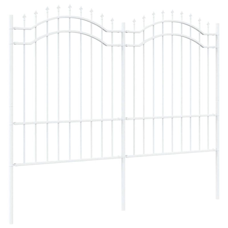 vidaXL Φράχτης Κήπου WOERDEN 240 x 190 cm Ατσάλι με Επικάλυψη Πούδρας