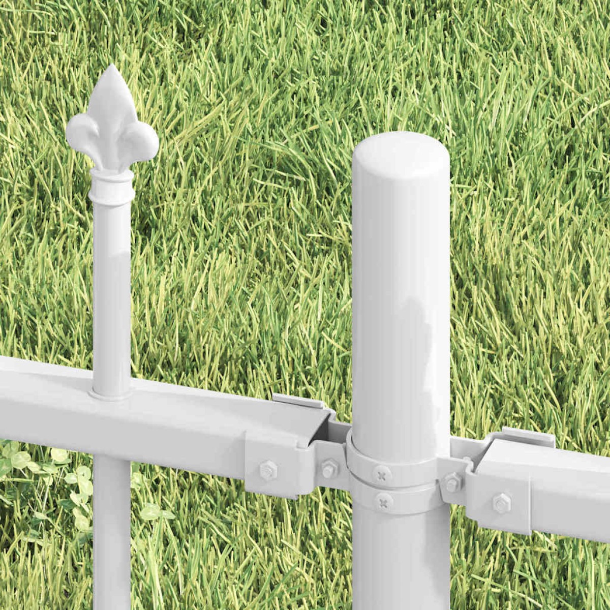 vidaXL Φράχτης Κήπου WOERDEN 240 x 190 cm Ατσάλι με Επικάλυψη Πούδρας