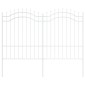 vidaXL Φράχτης Κήπου WOERDEN 240 x 190 cm Ατσάλι με Επικάλυψη Πούδρας