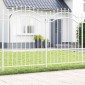 vidaXL Φράχτης Κήπου WOERDEN 240 x 190 cm Ατσάλι με Επικάλυψη Πούδρας