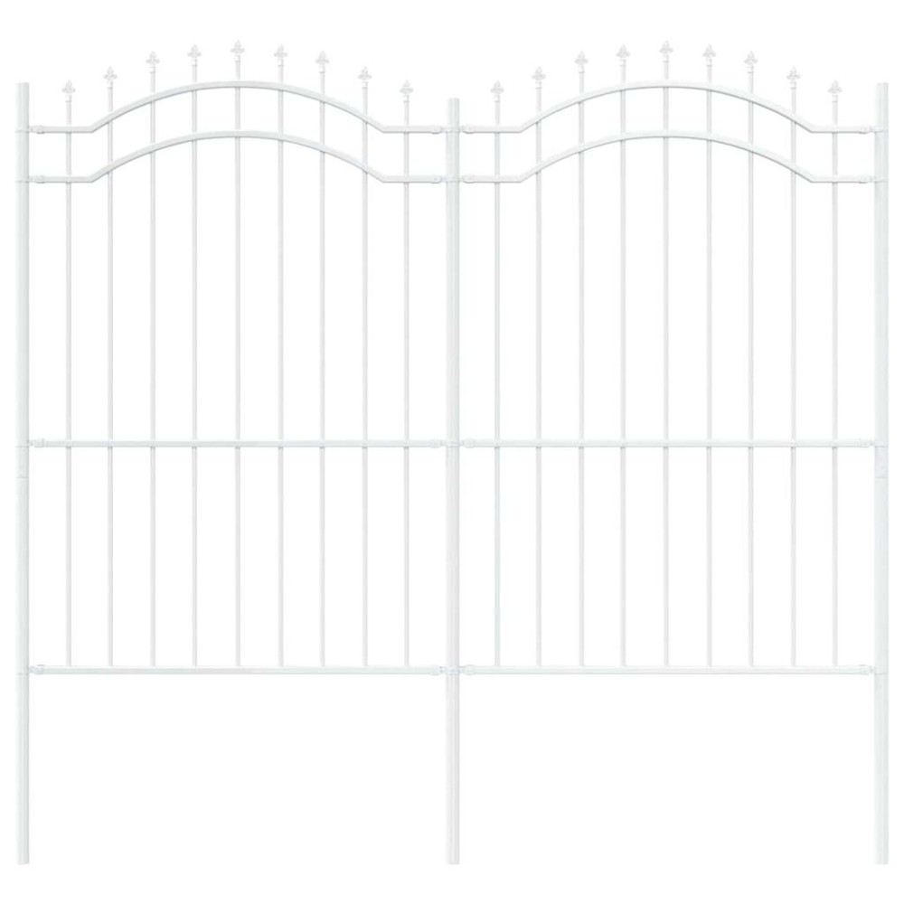 vidaXL Φράχτης Κήπου WOERDEN 240 x 215 cm Ατσάλι με Επικάλυψη Πούδρας