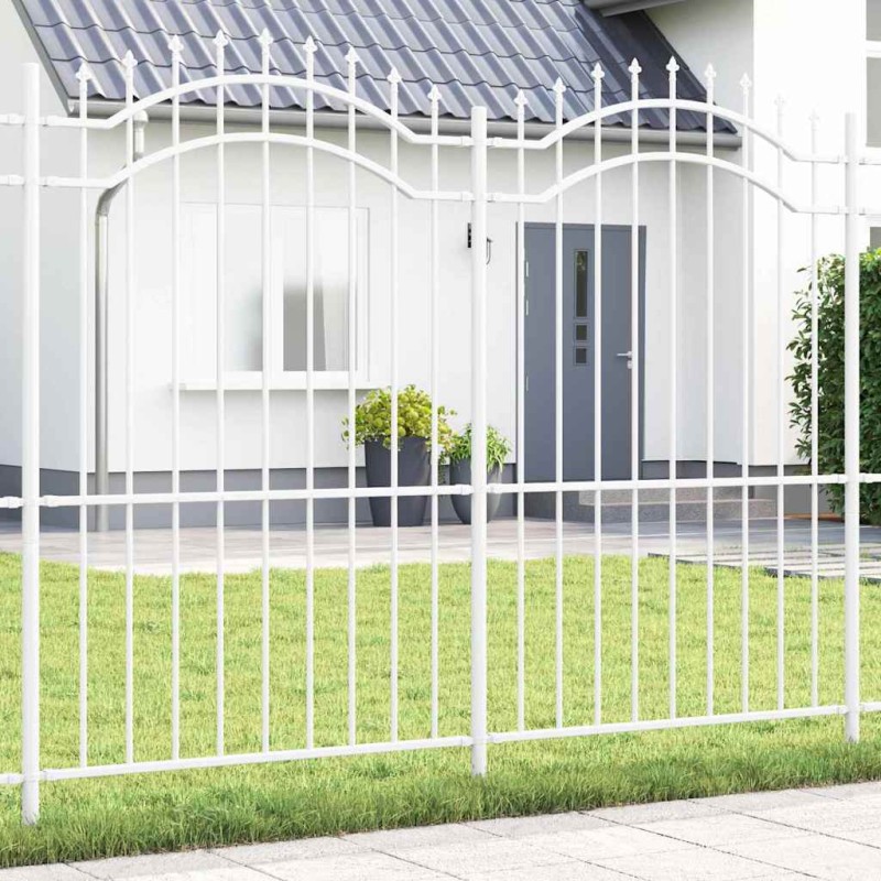 vidaXL Φράχτης Κήπου WOERDEN 240 x 215 cm Ατσάλι με Επικάλυψη Πούδρας